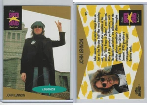 1992 Pro Set, Super Stars, #15 John Lennon - Picture 1 of 1