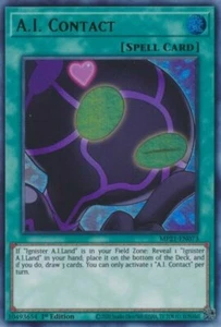 YGO-3x-Near Mint-A.I. Contact - MP21-EN073 - Ultra Rare - 1st Edition-2021 Mega- - Picture 1 of 1