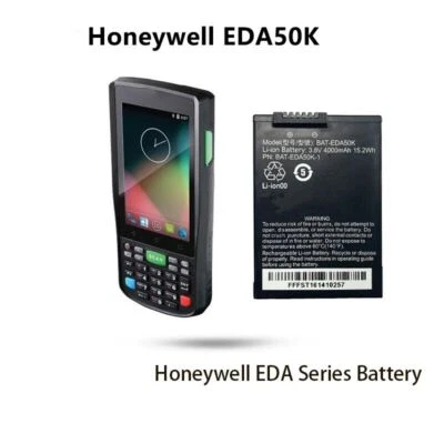Bateria 5A para Honeywell Scanpal EDA50K EDA40 EDA50 BATT-EDA50K-1/4000mAh - Imagem 1 de 3