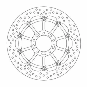 Ducati MONSTER 796 ABS 2011-2014 Moto Masters Halo Front Brake Disc - Picture 1 of 5