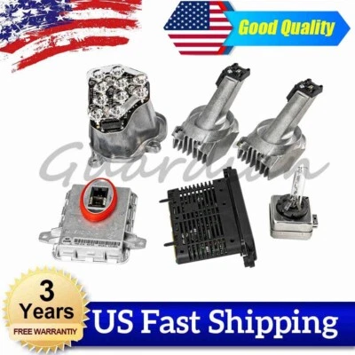 Left US Xenon Ballast Bulb LED Module Diode Kit For BMW 5 Series 528i 550i M5 - Image 1 of 4