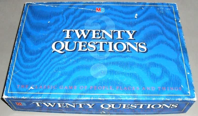 Twenty Questions MB Board Game Family Party Strategy 1988 COMPLETE VINTAGE RETRO - Image 1 of 4