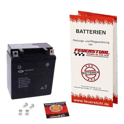 Batterie GEL Simson Sperber 50, 1996-2002, wartungsfrei geladen, inkl 7,50 Pfand - Bild 1 von 4