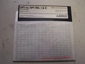 Avantage Spy Vs Spy Vol2 1 and II software for Commodore 64/128 - Picture 1 of 1
