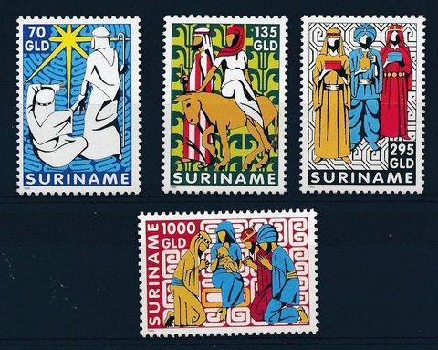 [SU859] Suriname Surinam 1995 Christmas MNH Cover