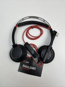 New Plantronics/Poly Blackwire C5220 USB-A Binaural Headset - Ref: 1353 - Afbeelding 1 van 4