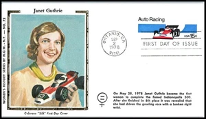 1978 Auto Racing Ontario CA Sc U587 15c stationery Colorano Silk, Janet Guthrie - Picture 1 of 1