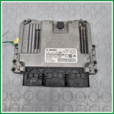 Centralina Motore Iniezione Bosch 0281017336 Peugeot 207 96770230080 2009 2015   - Immagine 1 di 4