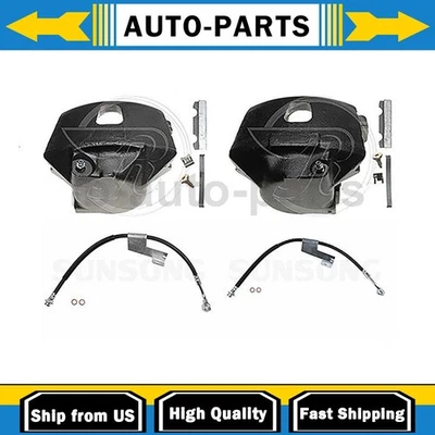 Pinza de freno delantera con mangueras lado conductor pasajero se adapta a Chevrolet G30 6,5 L_ Foto 1 de 4