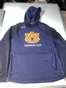 Under Armour dunkelblauer Hoodie Gr. L University Of Auburn "Swimming Club" - Bild 1 von 18