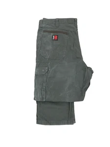 Men's Wrangler Riggs Workwear Cargo Trousers W40 X L32 Brown Work - CM/06 - Picture 1 of 4
