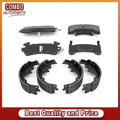 Front Ceramic Brake Pads Rear Shoes Kit for 1978 1979 Buick Century Regal 3.2L - Image 1 of 4