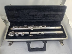Flauta de plata fina Selmer Signet Special .900 con estuche serie sin probar 30526 EE. UU. - Imagen 1 de 24