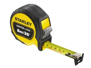 STANLEY® Alat Tangan - Pita Ukur POCKET CONTROL-LOCK™ 8m/25ft (Lebar 25mm) - Picture 1 of 7