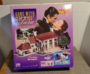 Vintage Gone With The Wind Tara House 3D Puzzle 500 Pieces - NEW - Picture 1 of 6