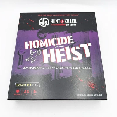Crime Mystery Game - Hunt A Killer Homicide At The Heist A Murder Mystery Party - Image 1 of 3