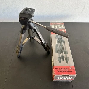 Titan II QT II-50 Mini Lite Tabletop Tripod. - Picture 1 of 6
