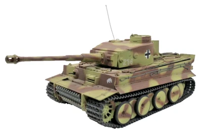 Built Tamiya 1/16 R/C Tiger 1 German Tank Full Option DMD T-03 MF-01 Unit - Image 1 of 4