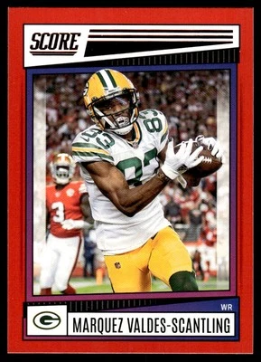 2022 Score Red Marquez Valdes-Scantling Green Bay Packers #94 - Image 1 of 2