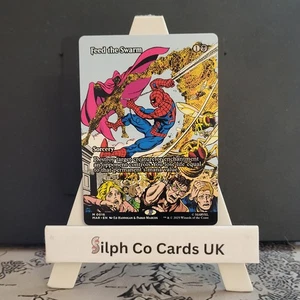 MTG Feed The Swarm Spider-Man (Borderless) NON FOIL - Picture 1 of 1