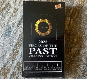 2025 Piezas del Pasado: Edición Villanos Hobby Box Sellado de Fábrica - Imagen 1 de 3
