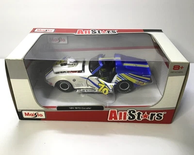 MAISTO: ALL STARS #31355 1:24 SCALE DIE CAST 1970 CORVETTE - AGES 8+ - Image 1 of 4