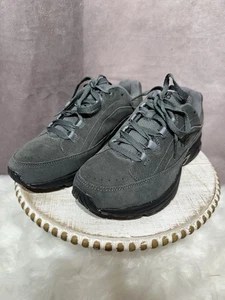 Ryka Catalyst 3 Sneakers Donna Tg 8W Scamosciato/Pelle Running Grigio Nuove Senza Etichette - Foto 1 di 12