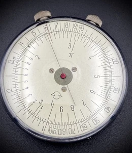 🚩 Regla logarítmica KL 1 Calculadora de alineación redonda Regla deslizante URSS 1967 NOS - Imagen 1 de 7