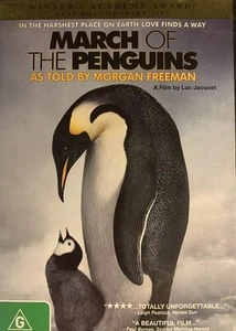 DVD NEW: March Of The Penguins - 2005 Documentary, Reg 4, Academy Award Winner - Picture 1 of 2