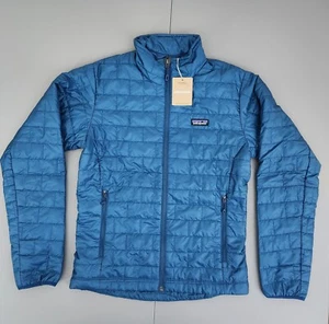 Patagonia Nano Puff Lagom Blue Jacket Men's Size Small New With Tags - Picture 1 of 12