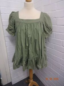 BN Green Smock Top From Old Navy