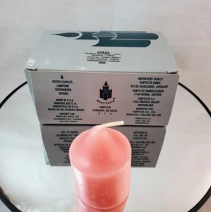 Partylite Vintage Tropical Blossom Duft Votivkerzen 6er Pack NOS Koralle - Bild 1 von 4