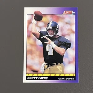 Brett Favre RC 1991 Score Rookie Card - Picture 1 of 6