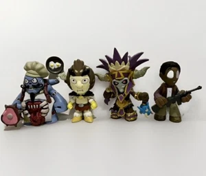 Figure Lot FUNKO MYSTERY MINI CHEF STITCHES Witch Doctor Rick Morty Walking Dead - Picture 1 of 1