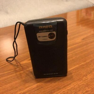 Aiwa Pocket Radio Crs3 Vintage JPN Limited Original AM/FM Radio Portable Mobile - Picture 1 of 6