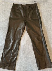 Mexx Leather Pants Mens Size 33 - Picture 1 of 6