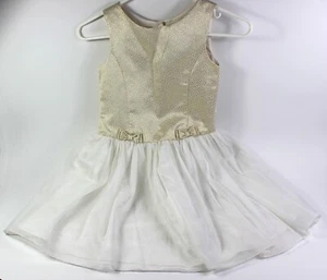 Lovely size 6 Child's Party Flower Girl Fancy Dress Glitter Bodice Jona Michelle - Picture 1 of 3