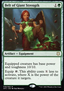 Belt of Giant Strength | NM | ENG Commander MTG EDH Equipment Modern Prowess - Bild 1 von 1