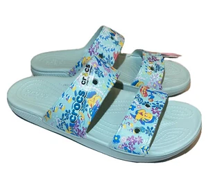 NEW Disney Vera Bradley CROCS Little Mermaid Classic Sandal Women Sz 11 Men Sz 9 - Picture 1 of 12