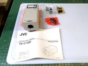 JVC COLOR VIDEO CAMERA TK-C138 - DIGITAL 1/2 INCH CCD - SECURITY CAMERA - Picture 1 of 10
