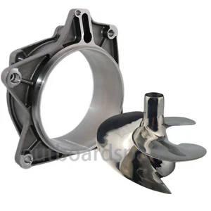 Impulsor de moto acuática para Yamaha GP1800 pulido para 6EV-R1321-00-00+YVS-HS-160 - Imagen 1 de 11