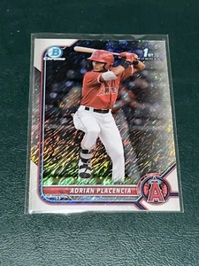 2022 Bowman Chrome Adrian Placencia SHIMMER REFRACTOR - Picture 1 of 1