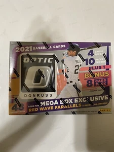 MLB 2021 Panini Donruss Optic Baseball Trading Card NEW & FACTORY SEALED - Picture 1 of 4