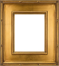Museum Plein Aire Wooden Art Picture Frame - 8X10 Gold - 3.5-Inch-Wide Frames - 