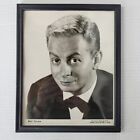 Vintage Young Mel Torme 8X10 Black And White Promotional Photo In Slim Black Frame