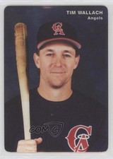 1996 Mother's Cookies California Angels Stadium Giveaway Tim Wallach #10