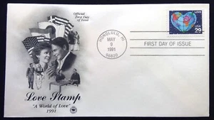 Scott 2535 FDC Love World Earth PCS Cachet - Bild 1 von 3