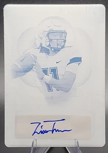 Placa de impresión automática de novato Zion Turner 1/1 2024 Leaf Trinity PRC Jacksonville St - Imagen 1 de 2