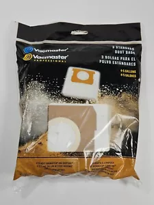 NEU VACMASTER PROFESSIONAL (3) SHOP-VAC STANDARD STAUBTÜTEN 4-5 GALLONEN VDB45 - Bild 1 von 3