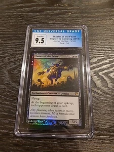 POP 1🔥 Master Of The Feast Foil CGC 9.5 Gem Journey Nyx MTG - Picture 1 of 2
